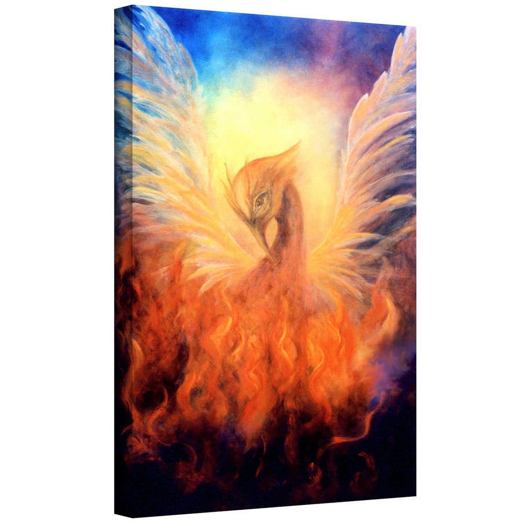 ArtWall Marina Petro "Phoenix Rising" Gallery-wrapped Canvas
