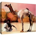 thumbnail image 1 of ArtWall Mark Adlington "Dsu And Said" Gallery-Wrapped Canvas, 1 of 2