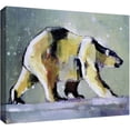 thumbnail image 1 of ArtWall Mark Adlington "Ice Bear" Gallery-Wrapped Canvas, 1 of 1