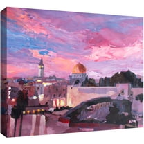 ArtWall Martina And Markus Bleichner "Jerusalem" Gallery-Wrapped Canvas Art