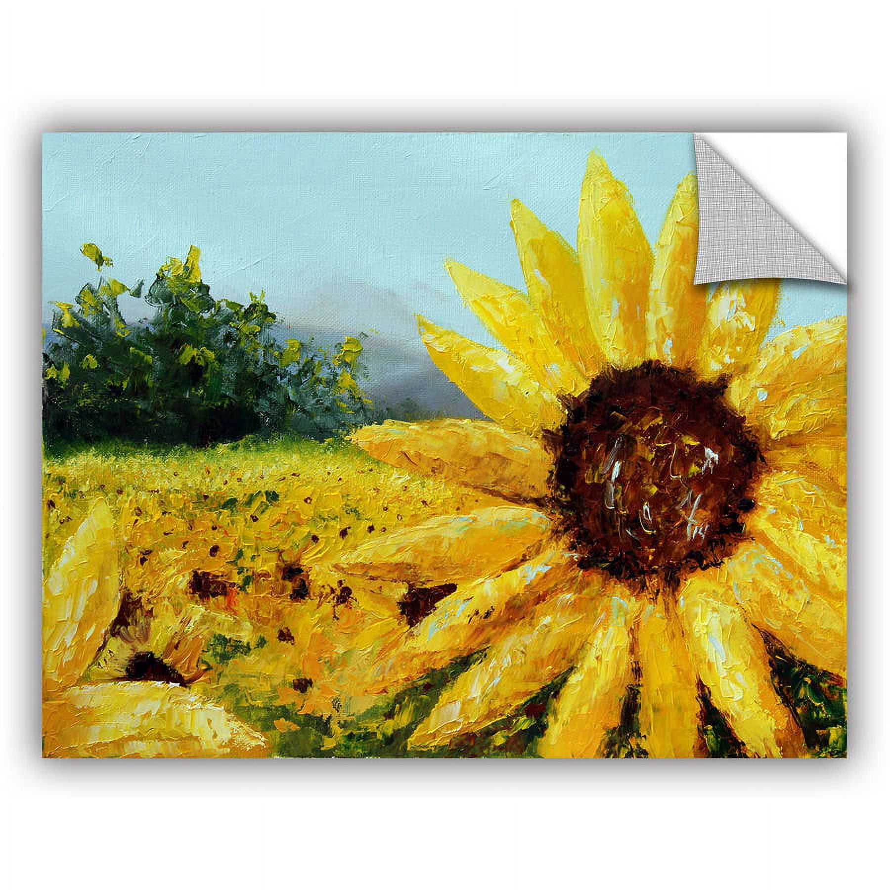 ArtWall Meaghan Troup "Warmth of the Sun" Art Appeals Removable Wall Art
