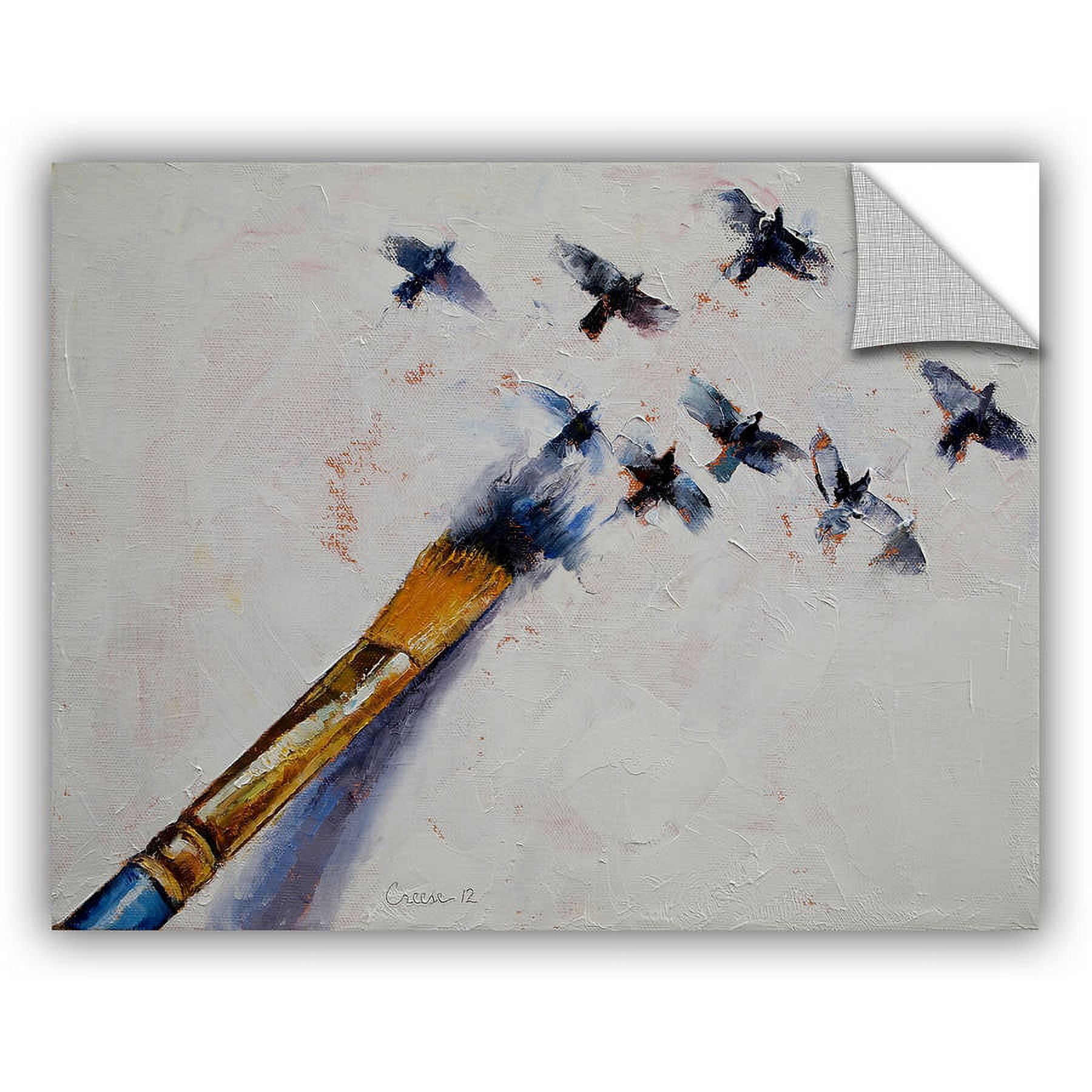 ArtWall Michael Creese "Birds" ArtAppealz Removable Wall Art