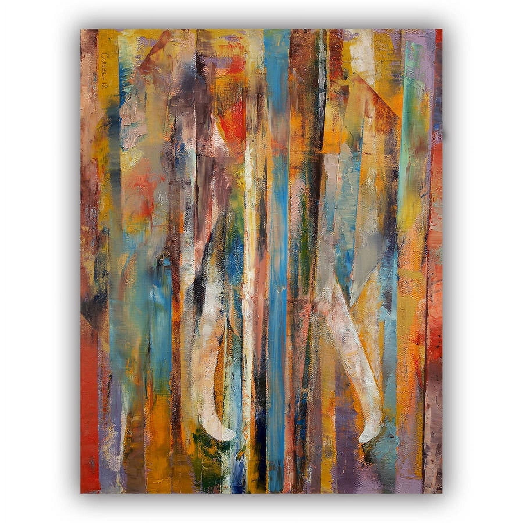 ArtWall Michael Creese "Elephant" ArtAppealz Removable Wall Art