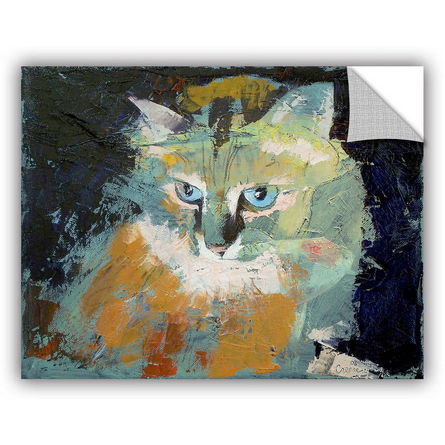 ArtWall Michael Creese "Himalayan Cat" ArtAppealz Removable Wall Art