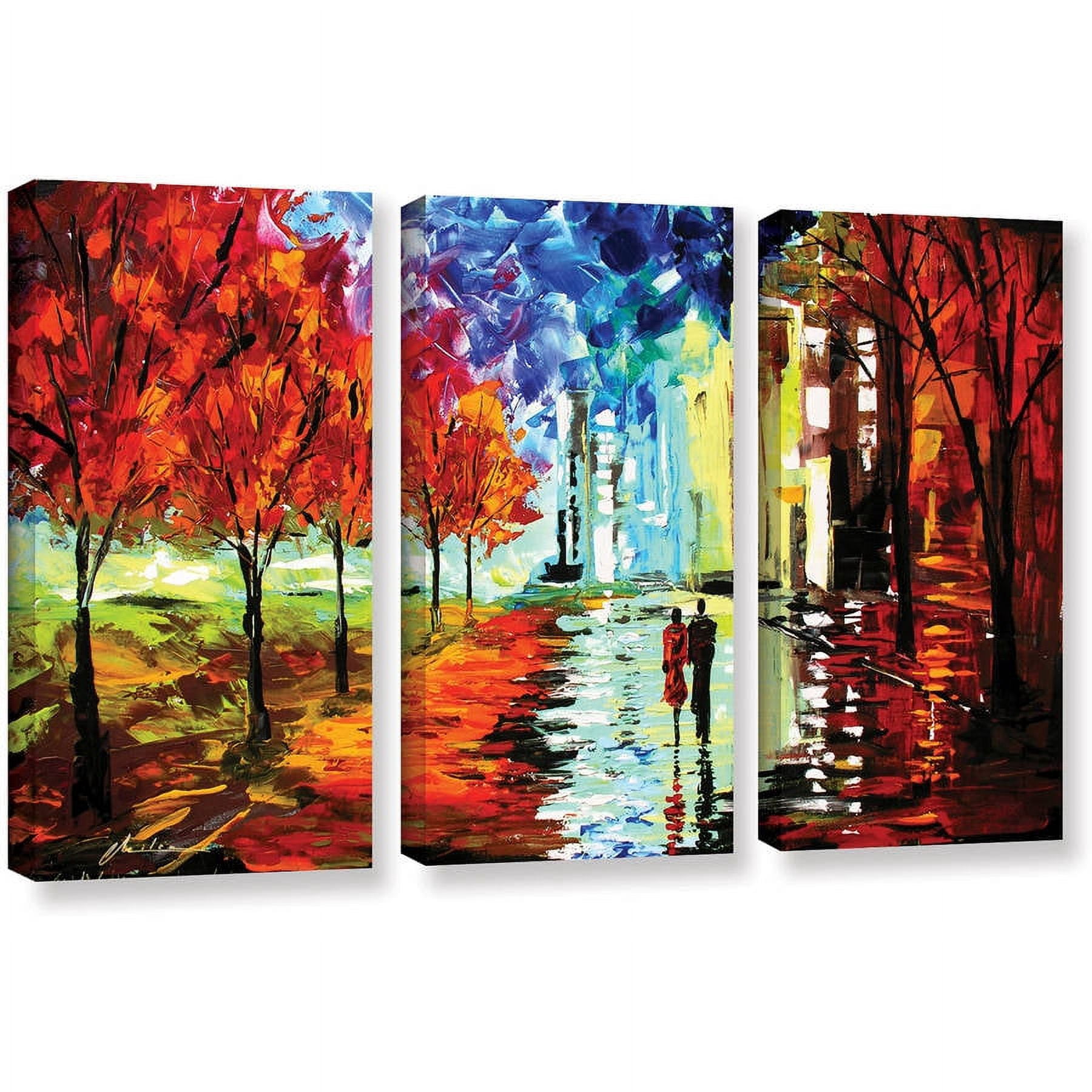 ArtWall Milen Tod "Beauty" 3-Piece Gallery-wrapped Canvas Set
