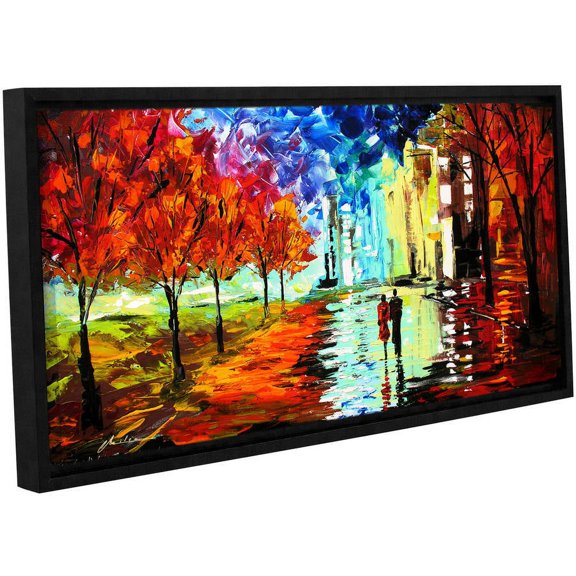 ArtWall Milen Tod "Beauty" Gallery-wrapped Floater-framed Canvas
