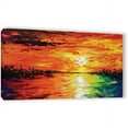 thumbnail image 1 of ArtWall Milen Tod "Dusk's Dawn" Gallery-wrapped Canvas, 1 of 2