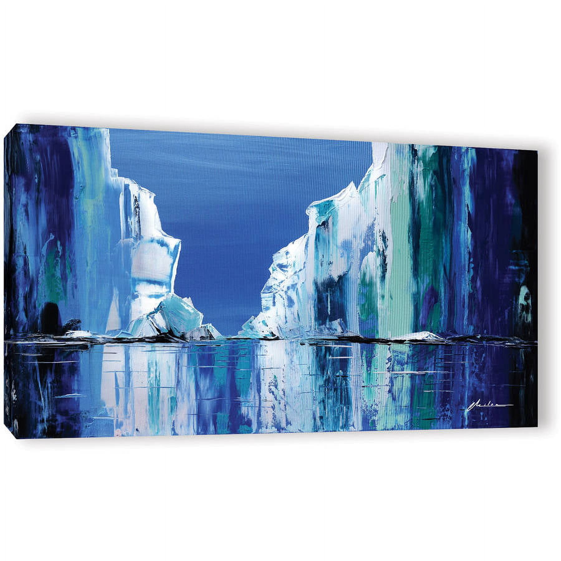 ArtWall Milen Tod "Gelid" Gallery-wrapped Canvas