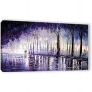 ArtWall Milen Tod "Ultra Violet" Gallery-wrapped Canvas