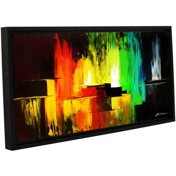 ArtWall Milen Tod "Vibrance" Gallery-wrapped Floater-framed Canvas