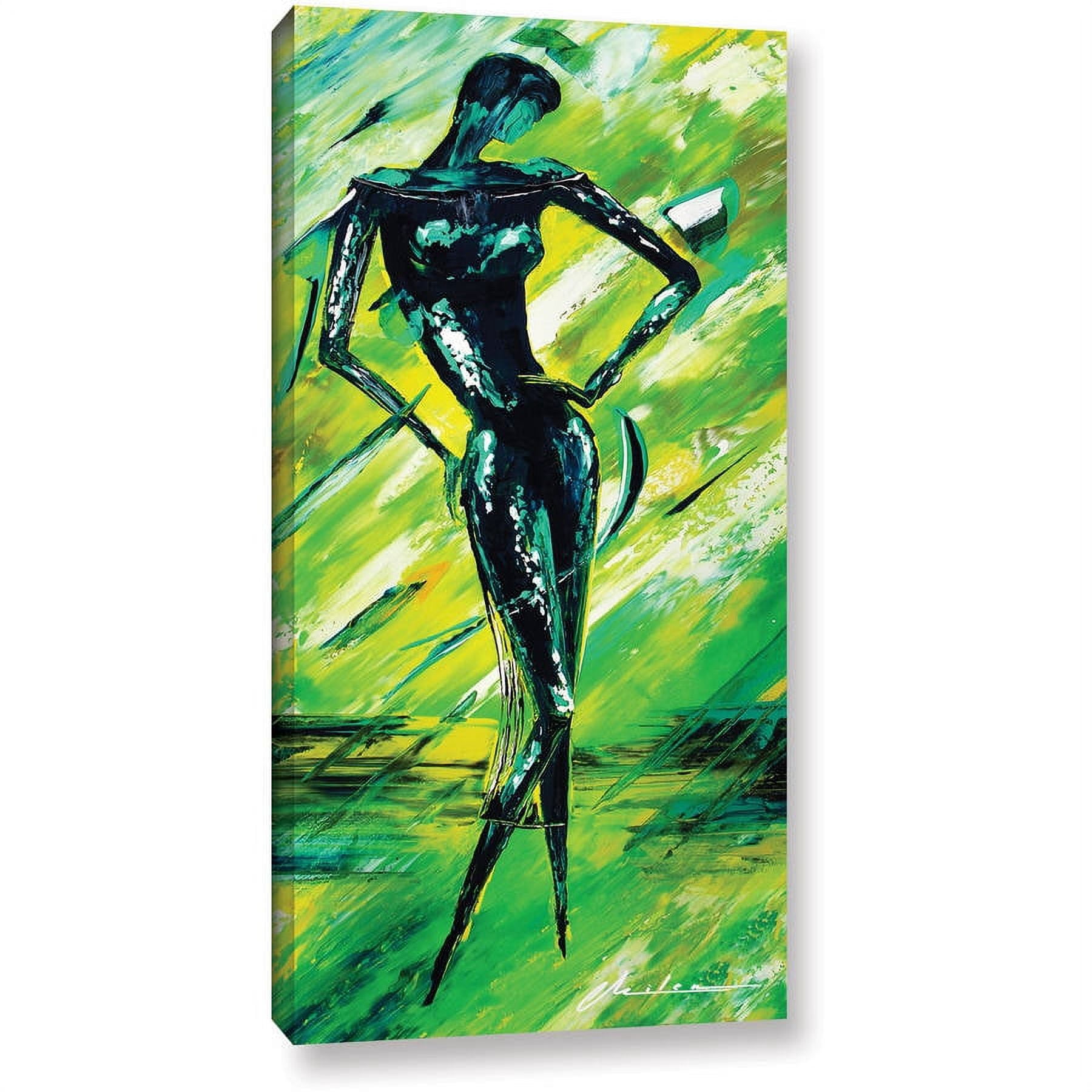 ArtWall Milen Tod "Vixen 2" Gallery-wrapped Canvas