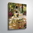 thumbnail image 1 of ArtWall Morning Light Cafe, Gallery Wrapped Canvas by Tim Benjamin, 1 of 3
