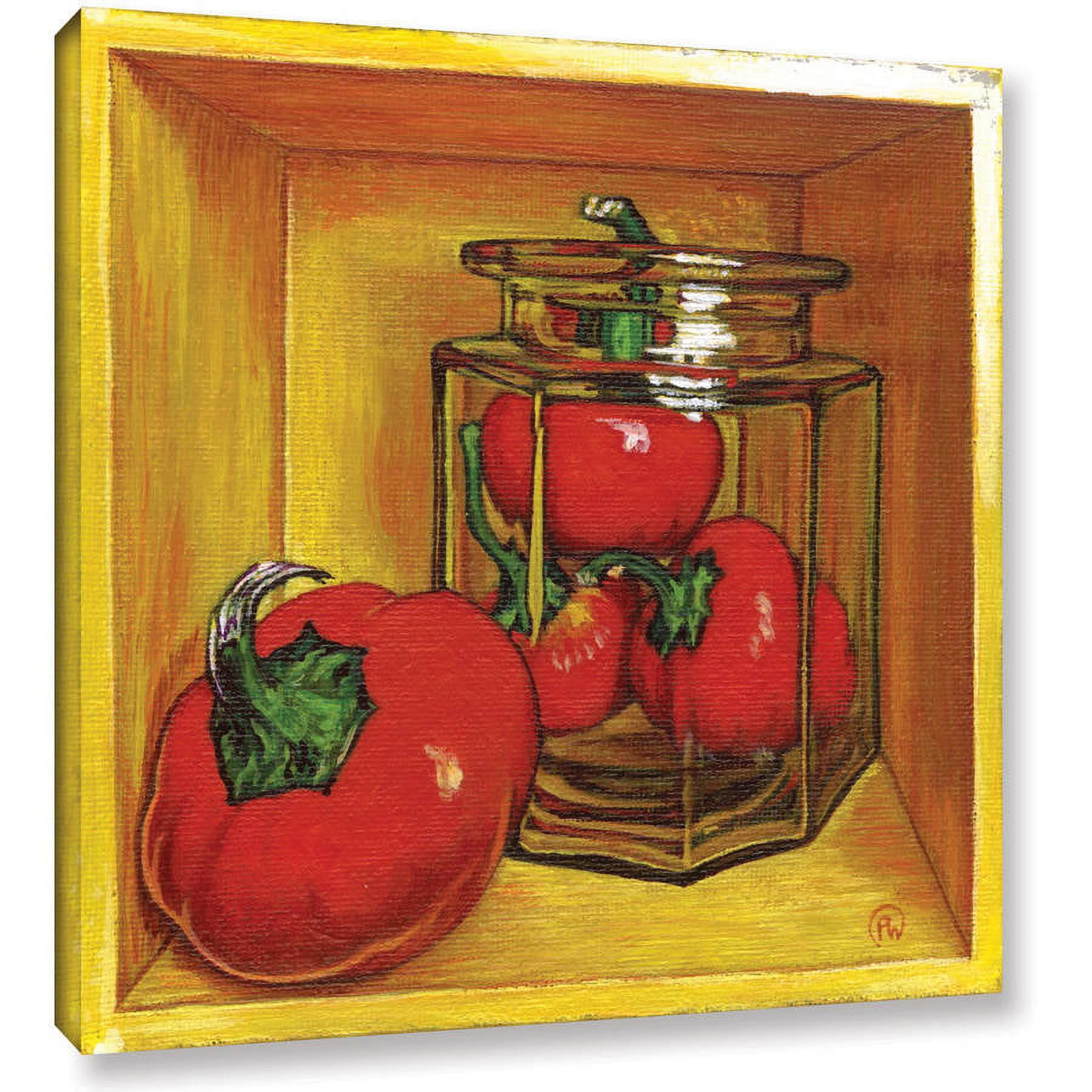 ArtWall Paige Wallis "Cherry" Gallery-wrapped Canvas