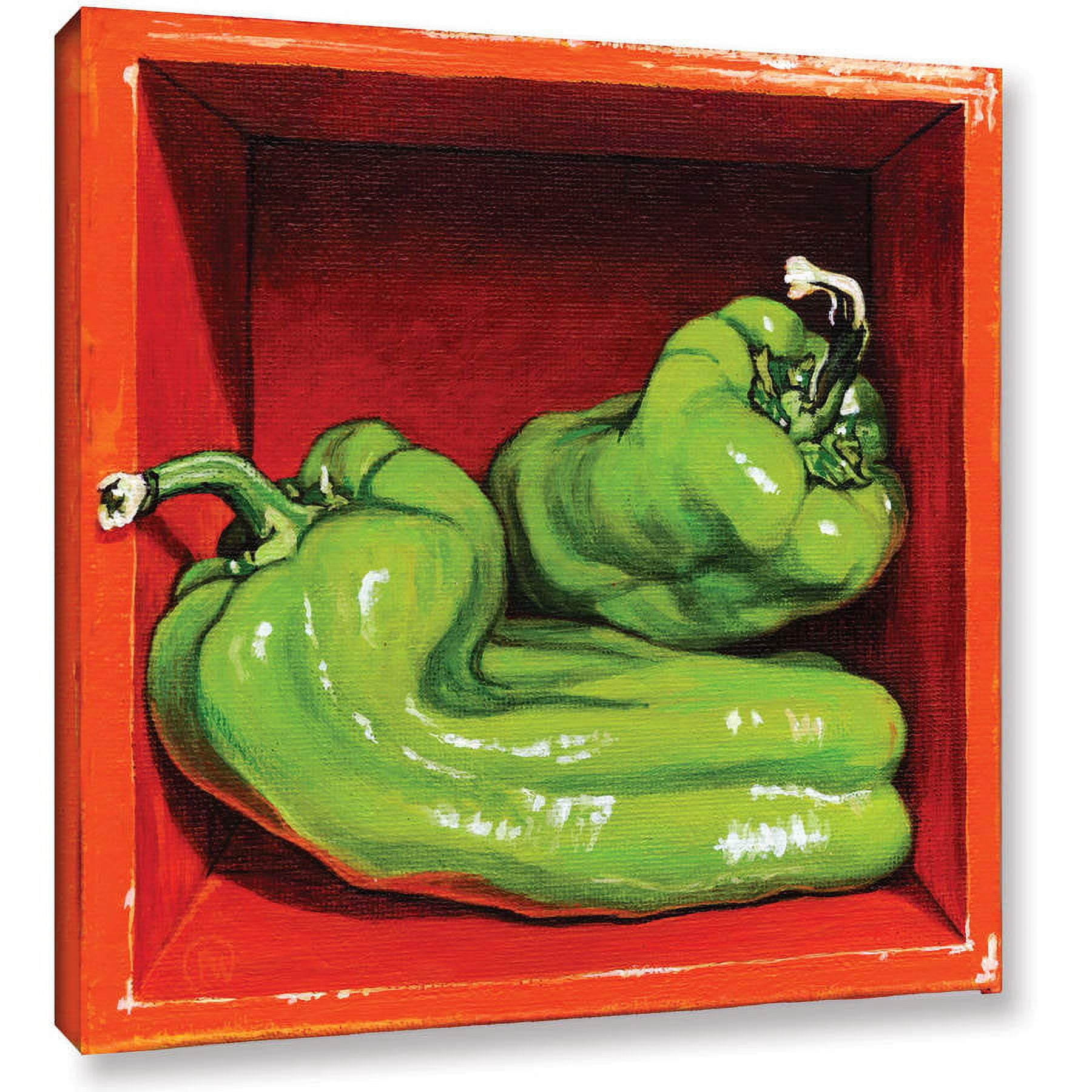 ArtWall Paige Wallis "Cubanelle" Gallery-wrapped Canvas