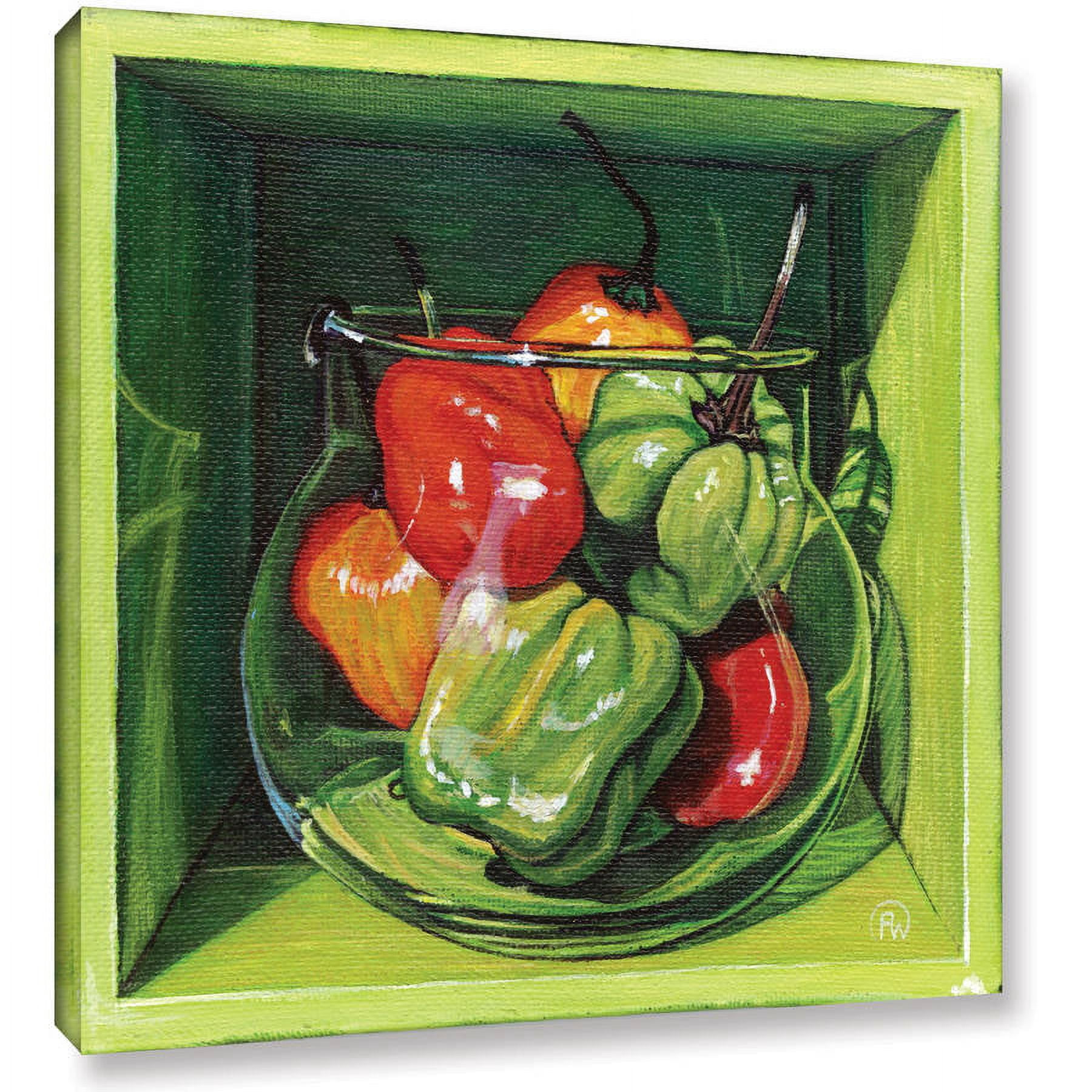 ArtWall Paige Wallis "Habanero" Gallery-wrapped Canvas