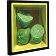 thumbnail image 1 of ArtWall Paige Wallis "Lime" Gallery-wrapped Floater-framed Canvas, 1 of 1
