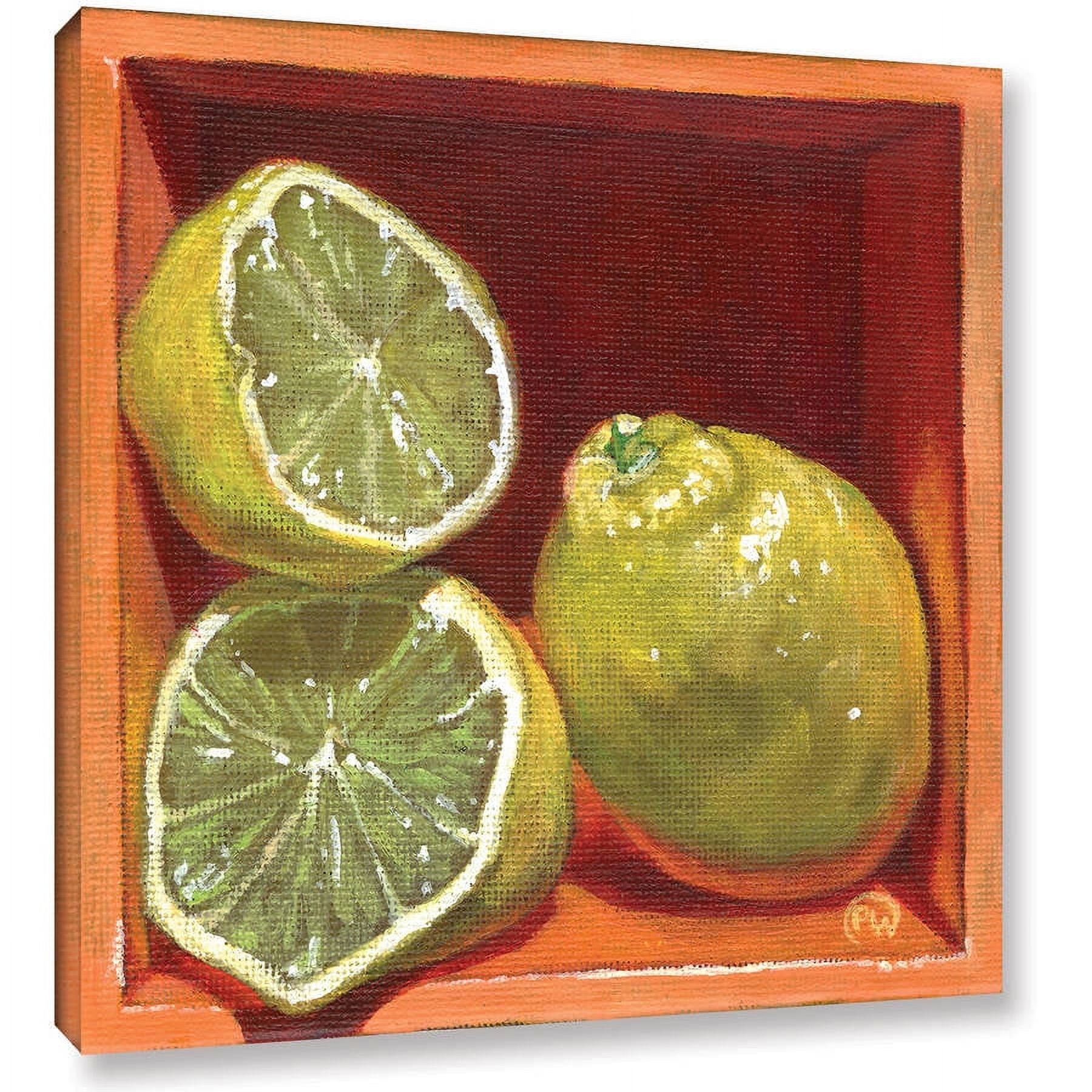 ArtWall Paige Wallis "Luscious Lemon" Gallery-wrapped Canvas