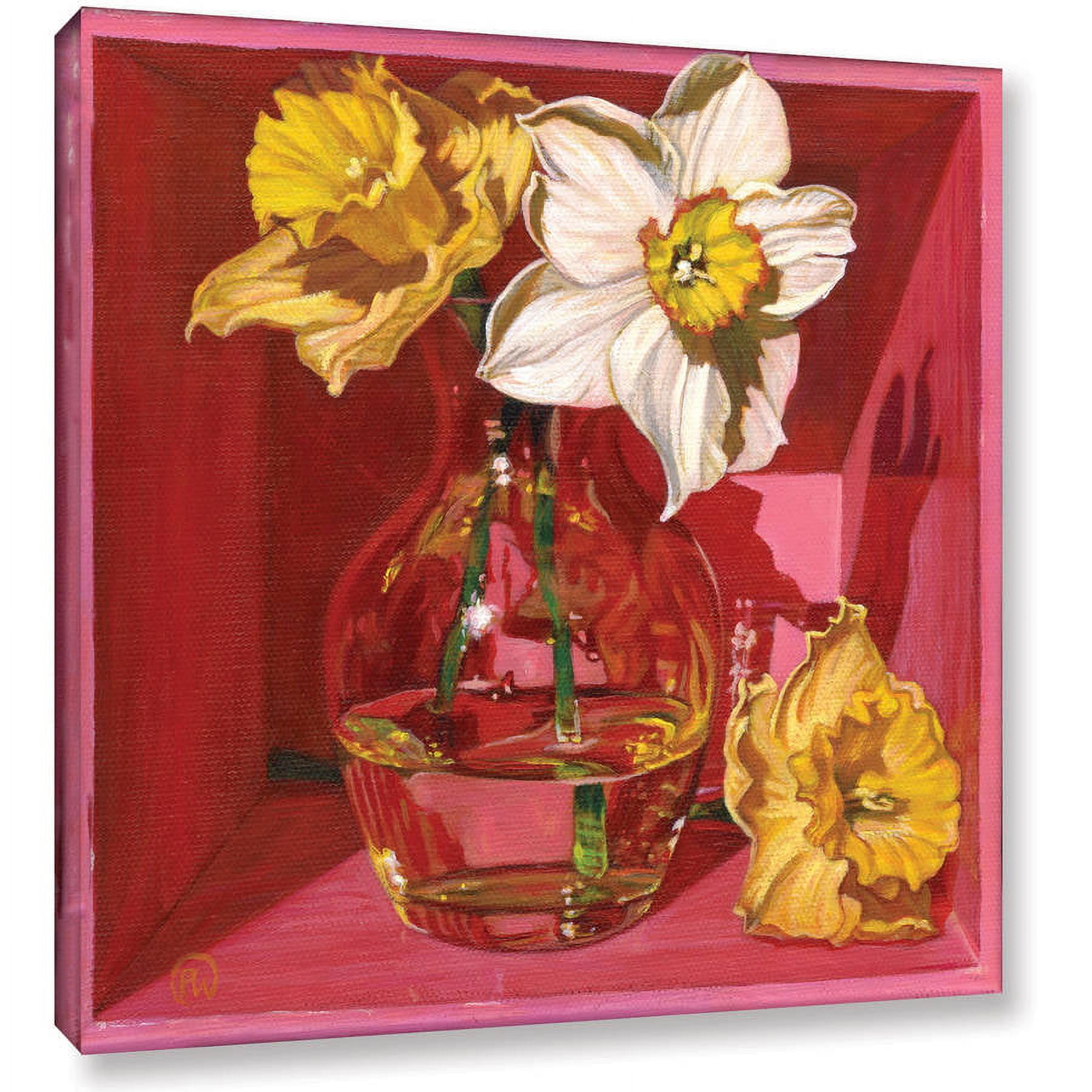 ArtWall Paige Wallis "Narcissus In Pink" Gallery-wrapped Canvas