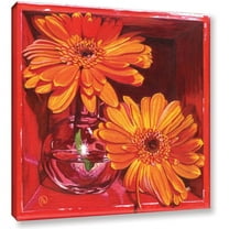 ArtWall Paige Wallis "Orange Crush" Gallery-wrapped Canvas