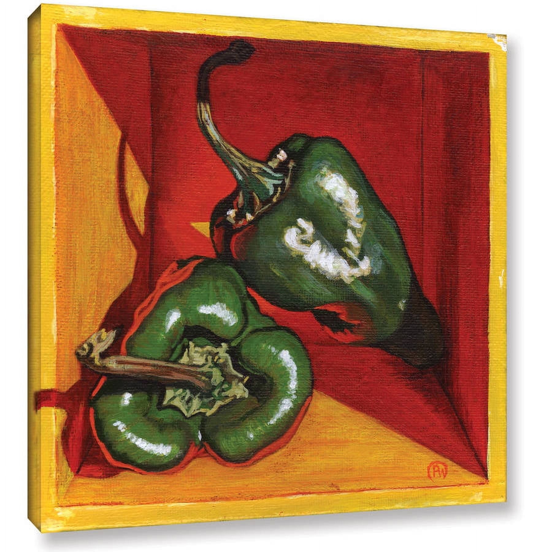 ArtWall Paige Wallis "Poblano" Gallery-wrapped Canvas
