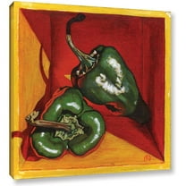 ArtWall Paige Wallis "Poblano" Gallery-wrapped Canvas