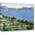 thumbnail image 1 of ArtWall Paul Cezanne "L'Estaque of the Bay of Marseilles" Gallery-wrapped Canvas, 1 of 1