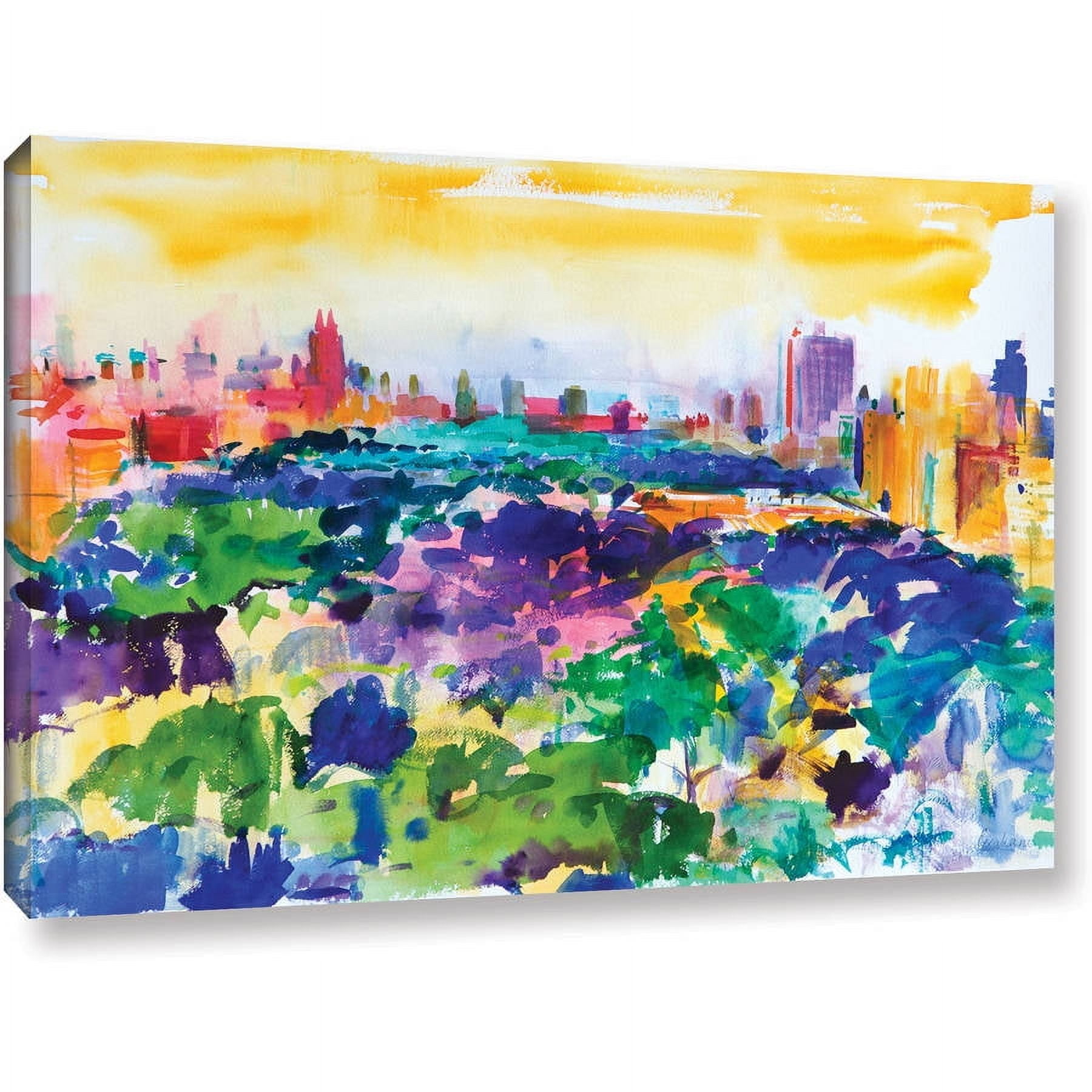 ArtWall Peter Graham "Central Park, New York, 2011" Gallery-Wrapped Canvas Art