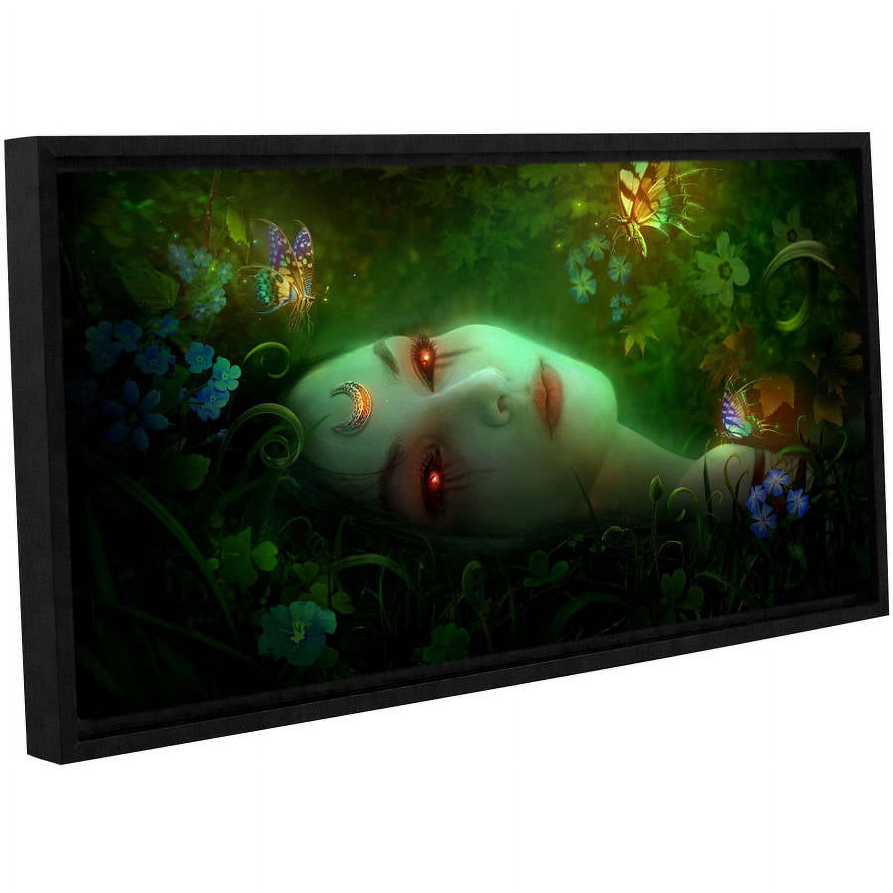 ArtWall Philip Straub "Aadyasha" Gallery-wrapped Floater-framed Canvas