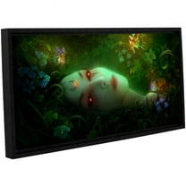 ArtWall Philip Straub "Aadyasha" Gallery-wrapped Floater-framed Canvas