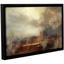 ArtWall Philip Straub "Before The Rain" Gallery-wrapped Floater-framed Canvas