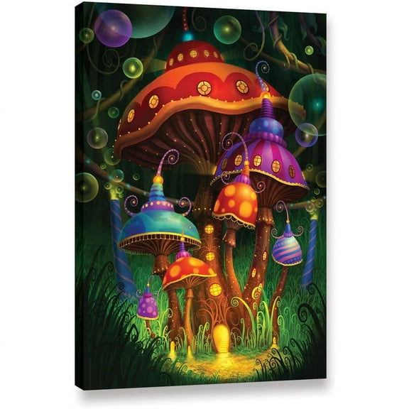 ArtWall Philip Straub "Enchanted Evening" Gallery-wrapped Canvas