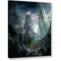 ArtWall Philip Straub "Industrialize" Gallery-wrapped Canvas