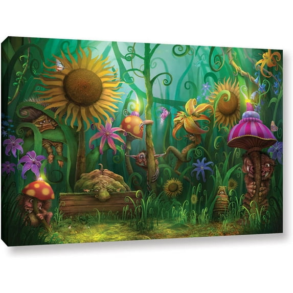 ArtWall Philip Straub "Meet The Imaginaries" Gallery-wrapped Canvas