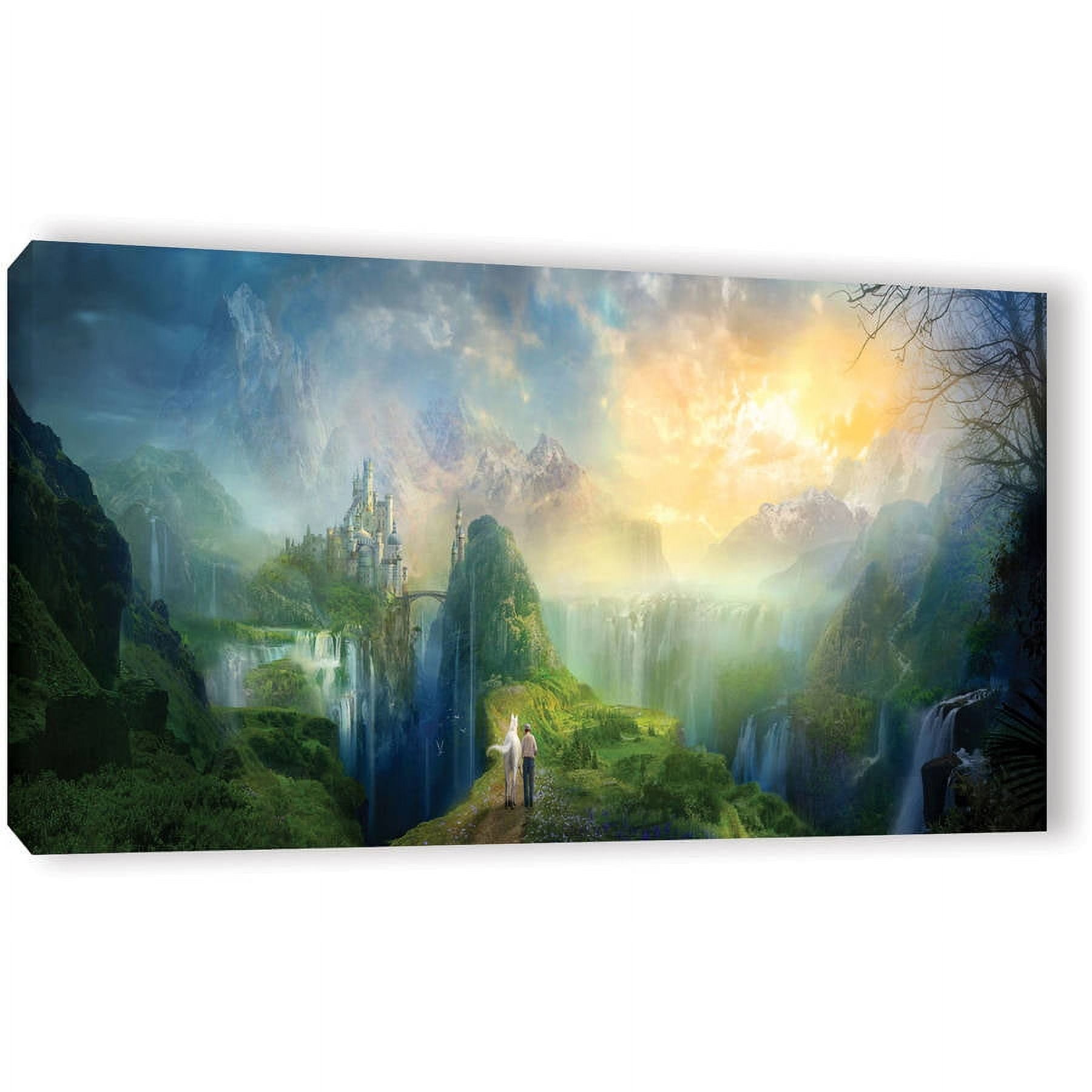 ArtWall Philip Straub "Road to Oalovah" Gallery-Wrapped Canvas