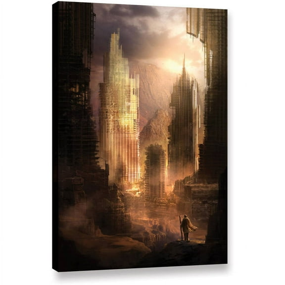ArtWall Philip Straub "The Arrival" Gallery-wrapped Canvas