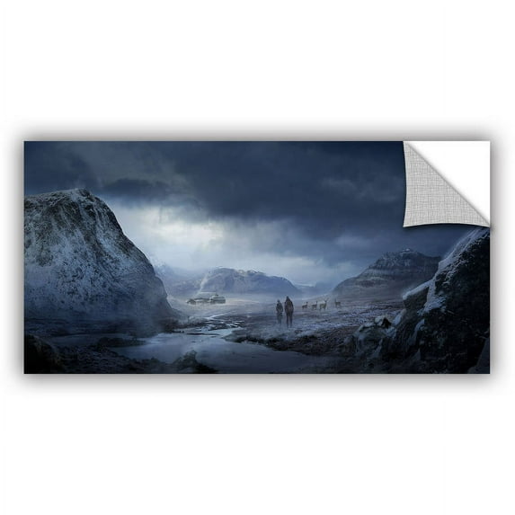 ArtWall Philip Straub "Winter" ArtAppealz Removable Wall Art