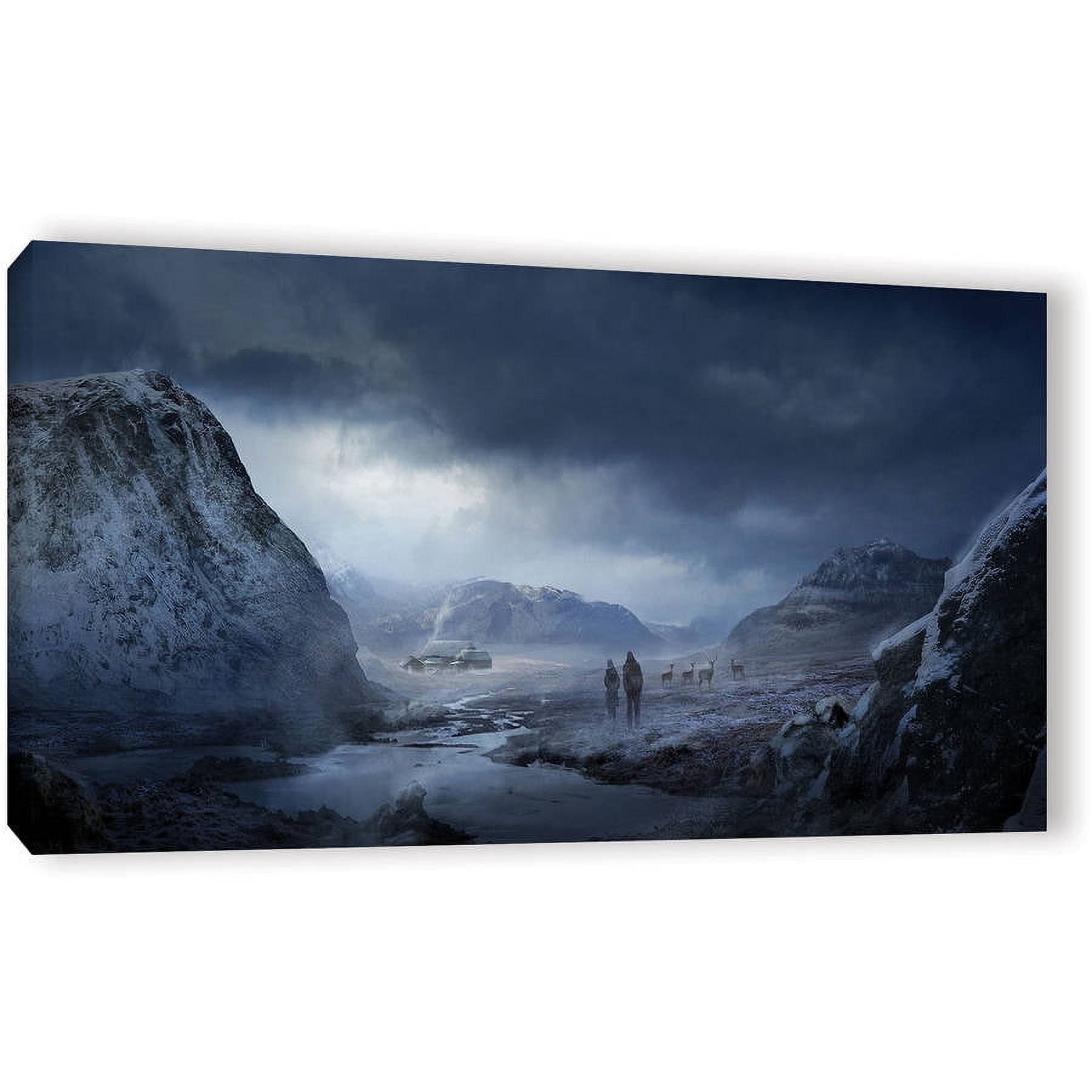 ArtWall Philip Straub "Winter" Gallery-Wrapped Canvas