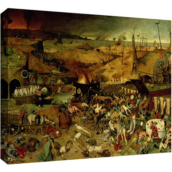 ArtWall Pieter Bruegel "The Triumph Of Death" Gallery-Wrapped Canvas