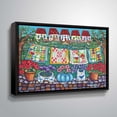 thumbnail image 1 of ArtWall Quilts, Gallery Wrapped Floater-framed Canvas by Holly Wojahn, 1 of 3