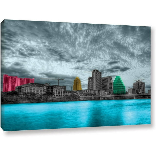 ArtWall Revolver Ocelot "Austin" Gallery-Wrapped Canvas