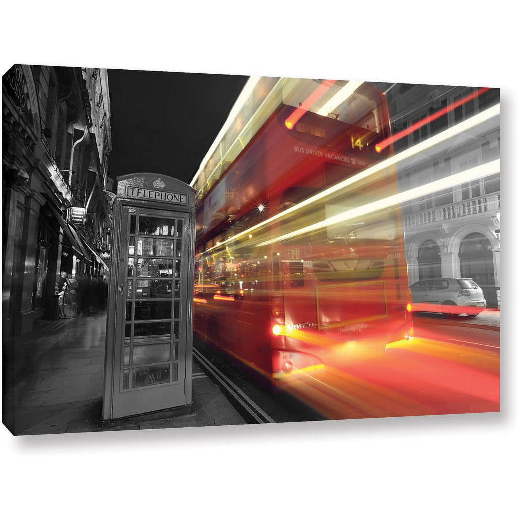 ArtWall Revolver Ocelot "London III" Gallery-Wrapped Canvas