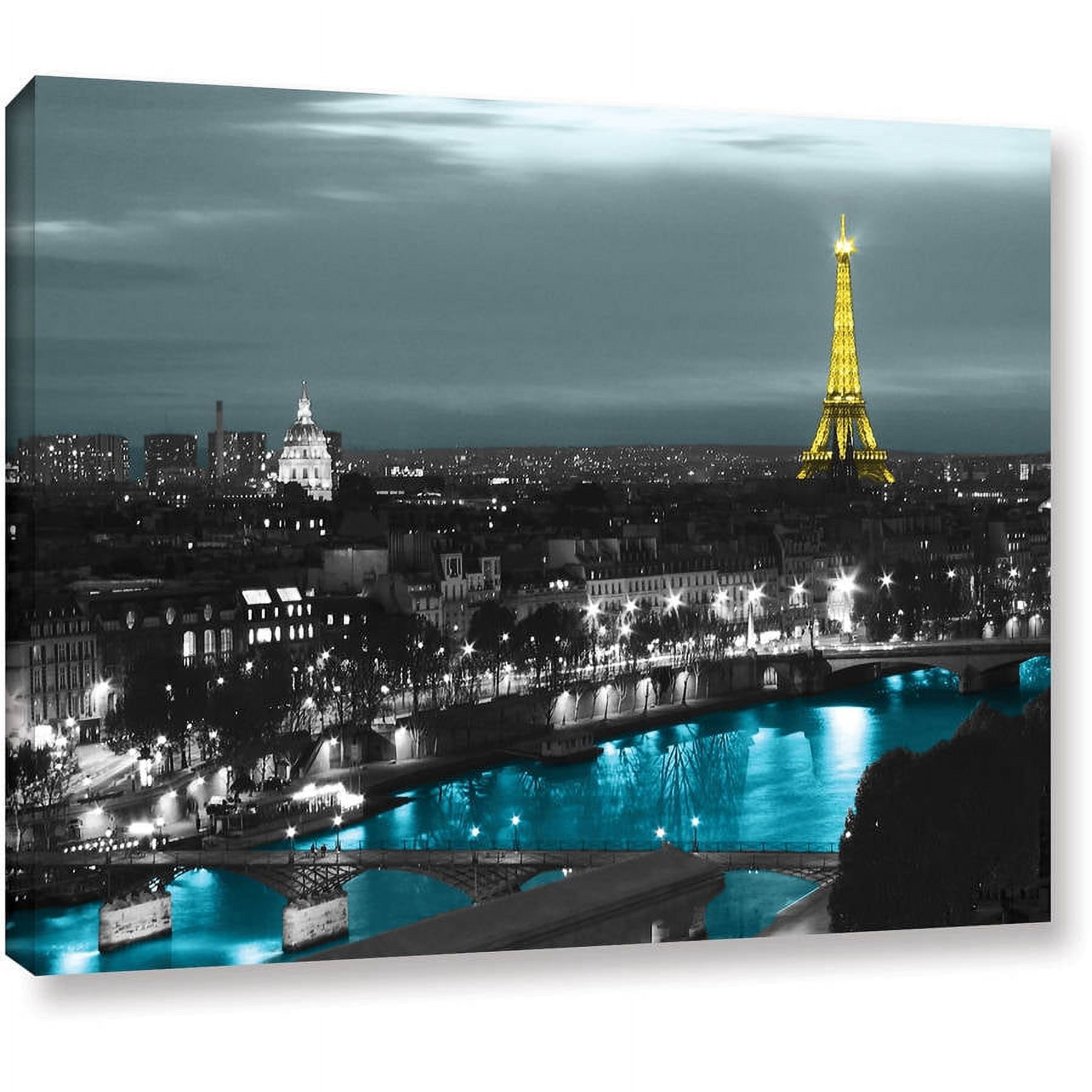 ArtWall Revolver Ocelot "Paris" Gallery-Wrapped Canvas