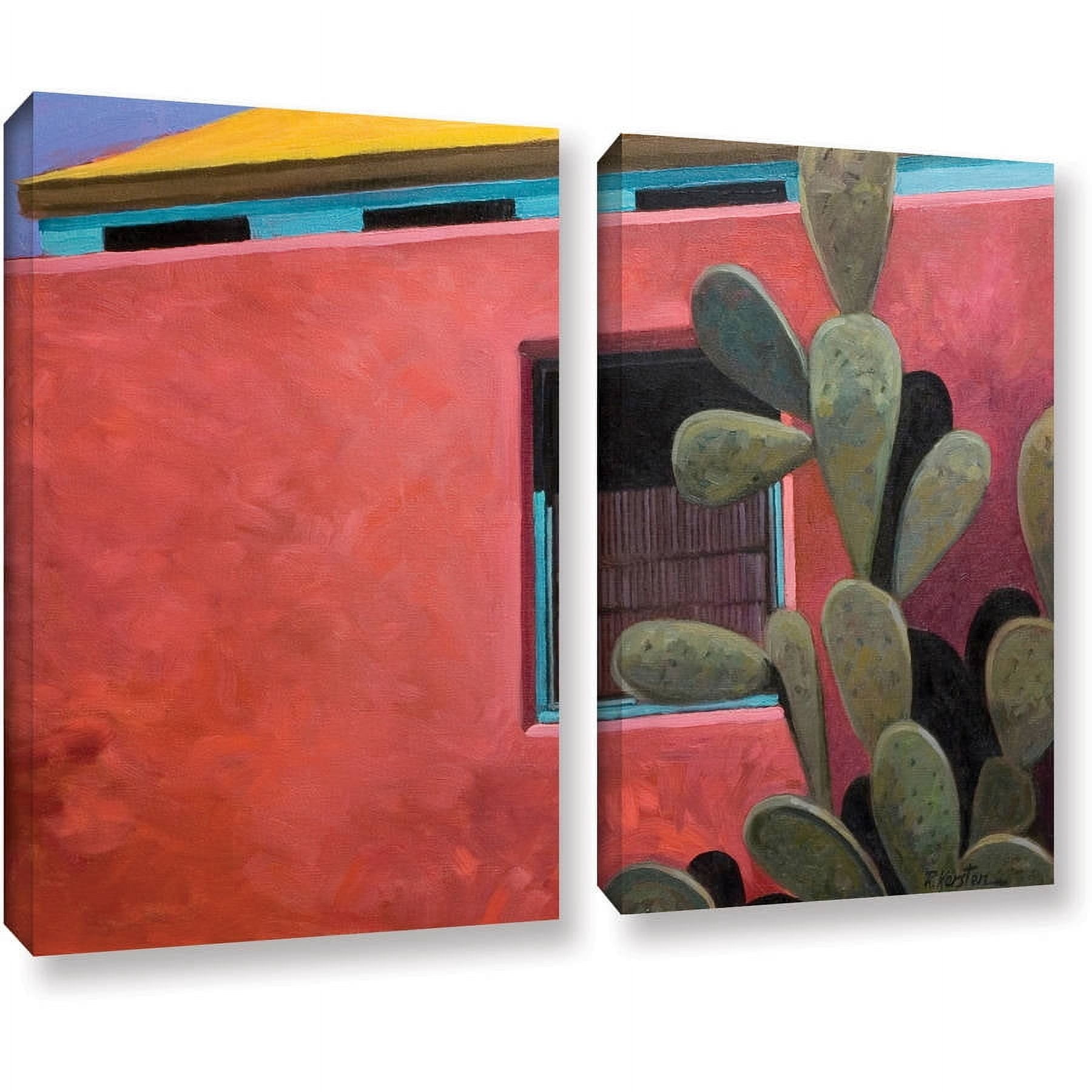 ArtWall Rick Kersten "Adobe Color" 2-Piece Gallery-wrapped Canvas Set