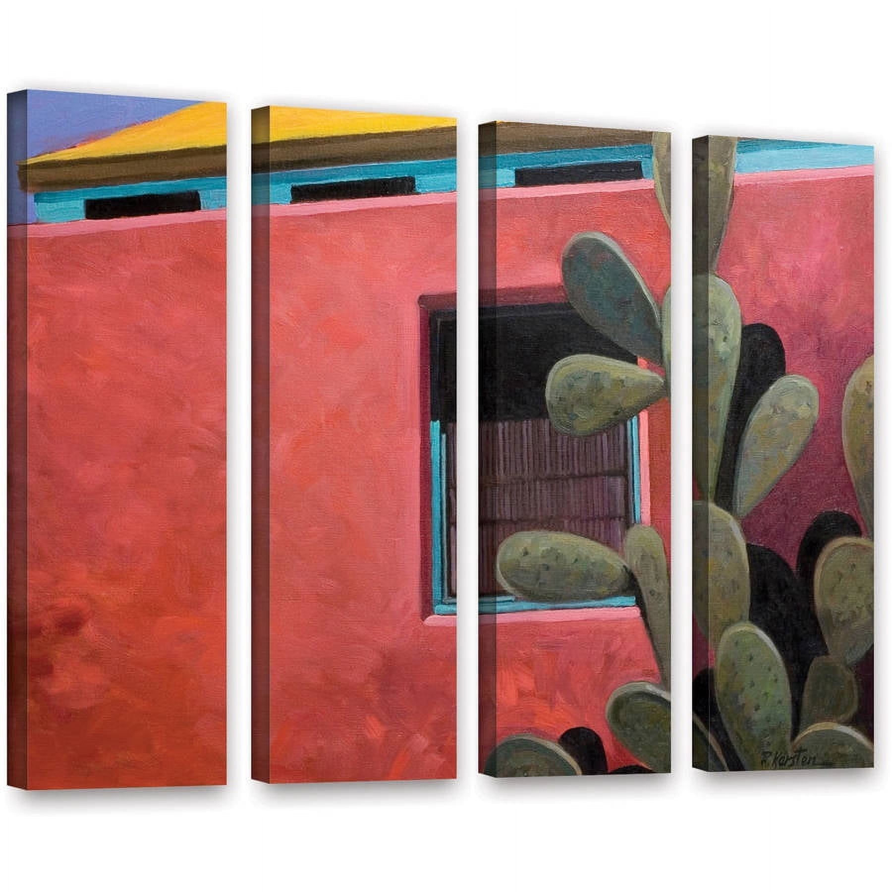 ArtWall Rick Kersten "Adobe Color" 4-Piece Gallery-wrapped Canvas Set