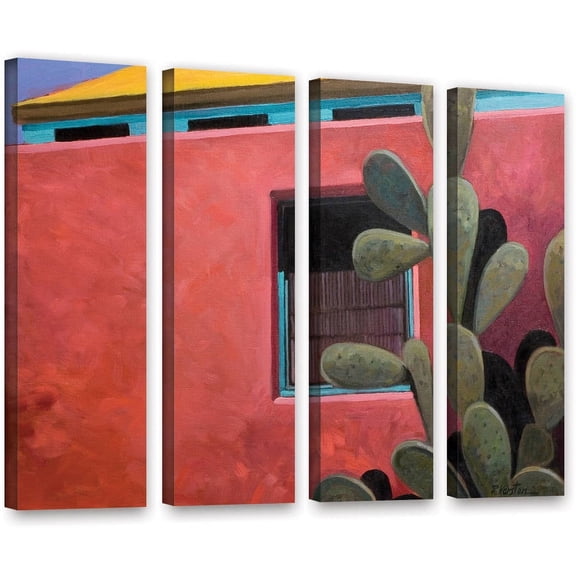 ArtWall Rick Kersten "Adobe Color" 4-Piece Gallery-wrapped Canvas Set