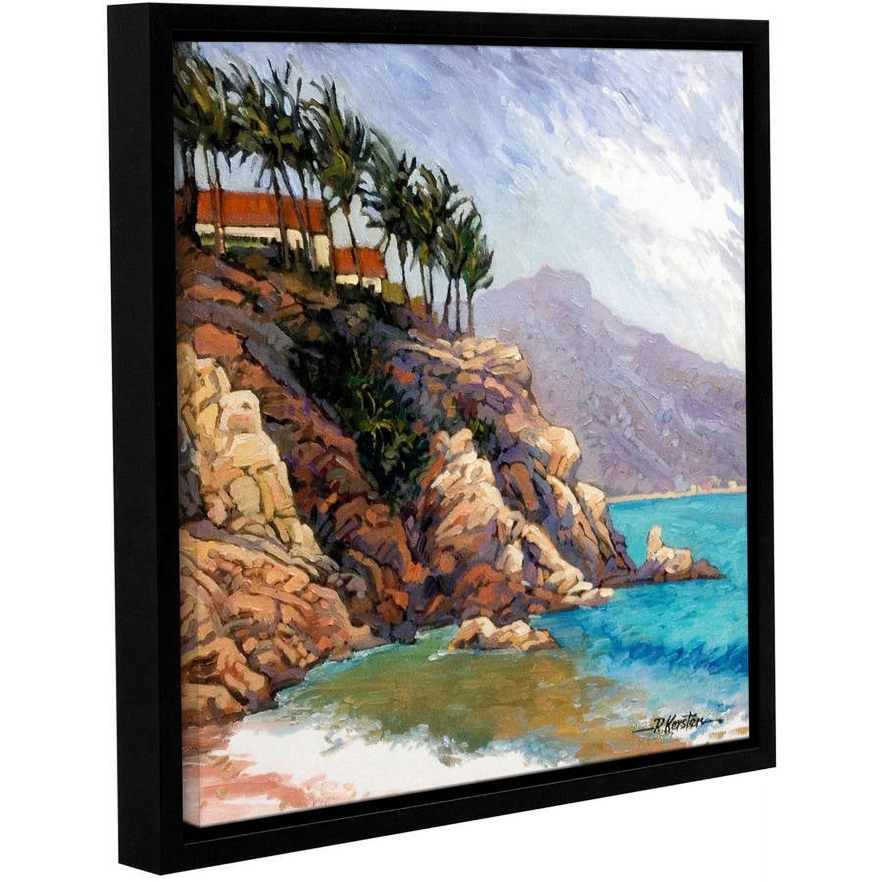 ArtWall Rick Kersten "Cabo San Lucas" Gallery-wrapped Floater-framed Canvas