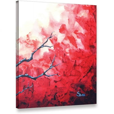 ArtWall Shiela Gosselin "Ruby" Gallery-Wrapped Canvas