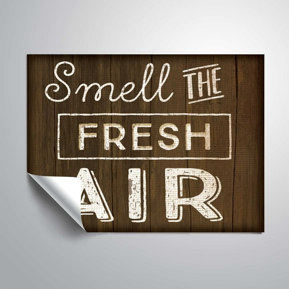 ArtWall Smell The Fresh Air, Removable Wall Art Mural by Jennifer Pugh