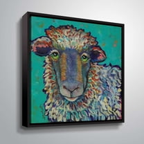 ArtWall Stare Master, Gallery Wrapped Floater-framed Canvas by Holly Wojahn