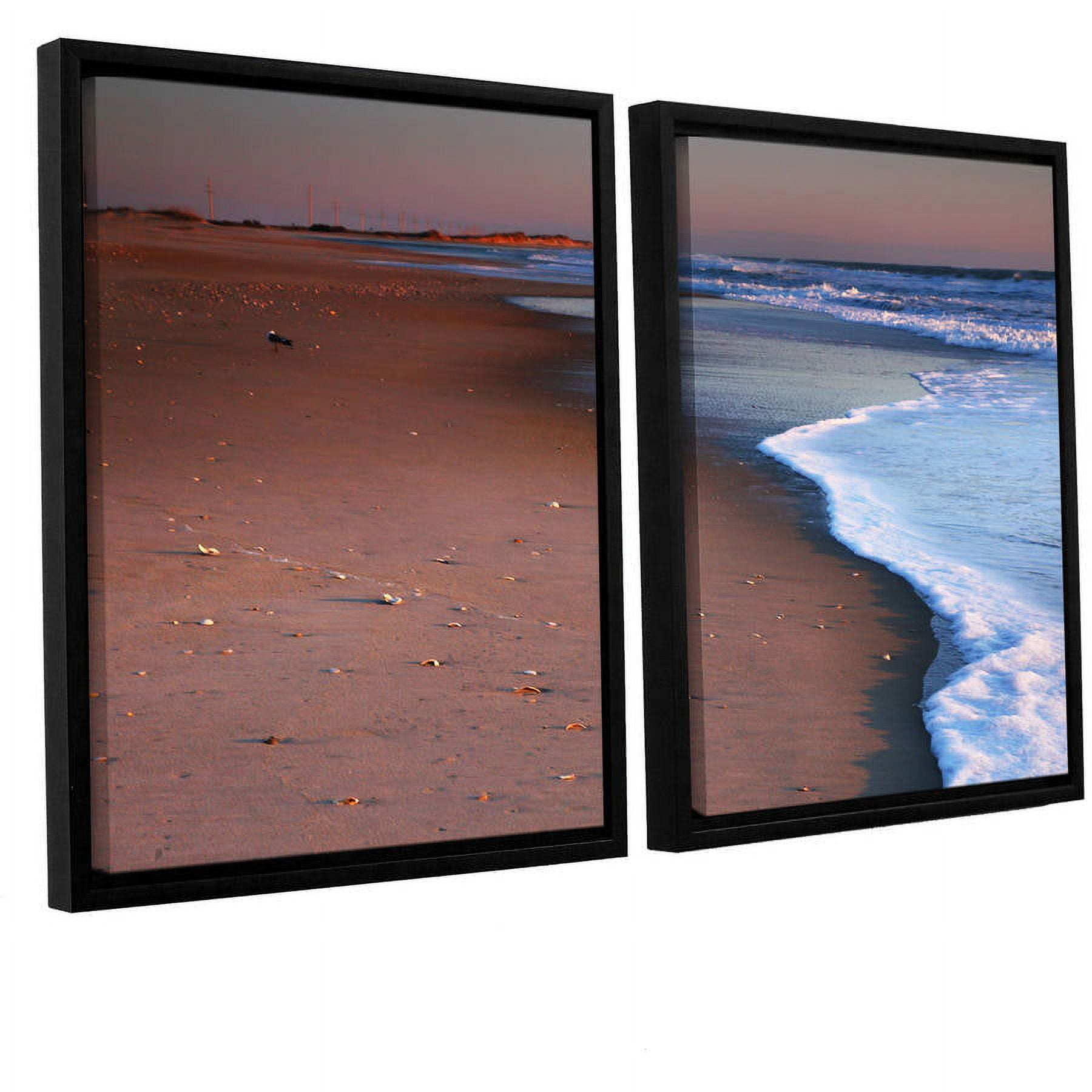 ArtWall Steve Ainsworth "Alone Not Lonely" 2-Piece Floater Framed Canvas Set